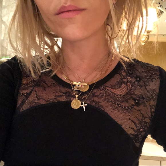 Emilio Pucci Black Wool Lace Open Back Sweater - Picture 16 of 16